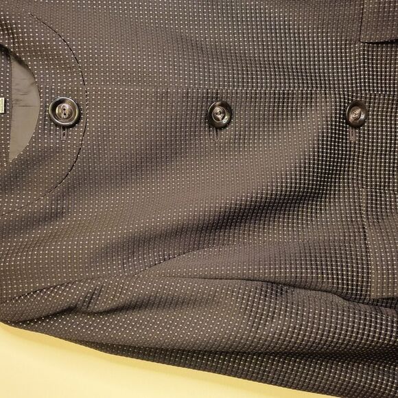 LeSuit Black & Metallic Textured Blazer - Picture 5 of 5